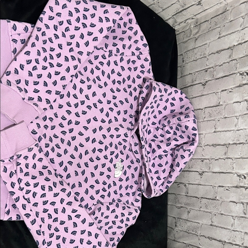 Girl’s North Face Cropped Hoodie